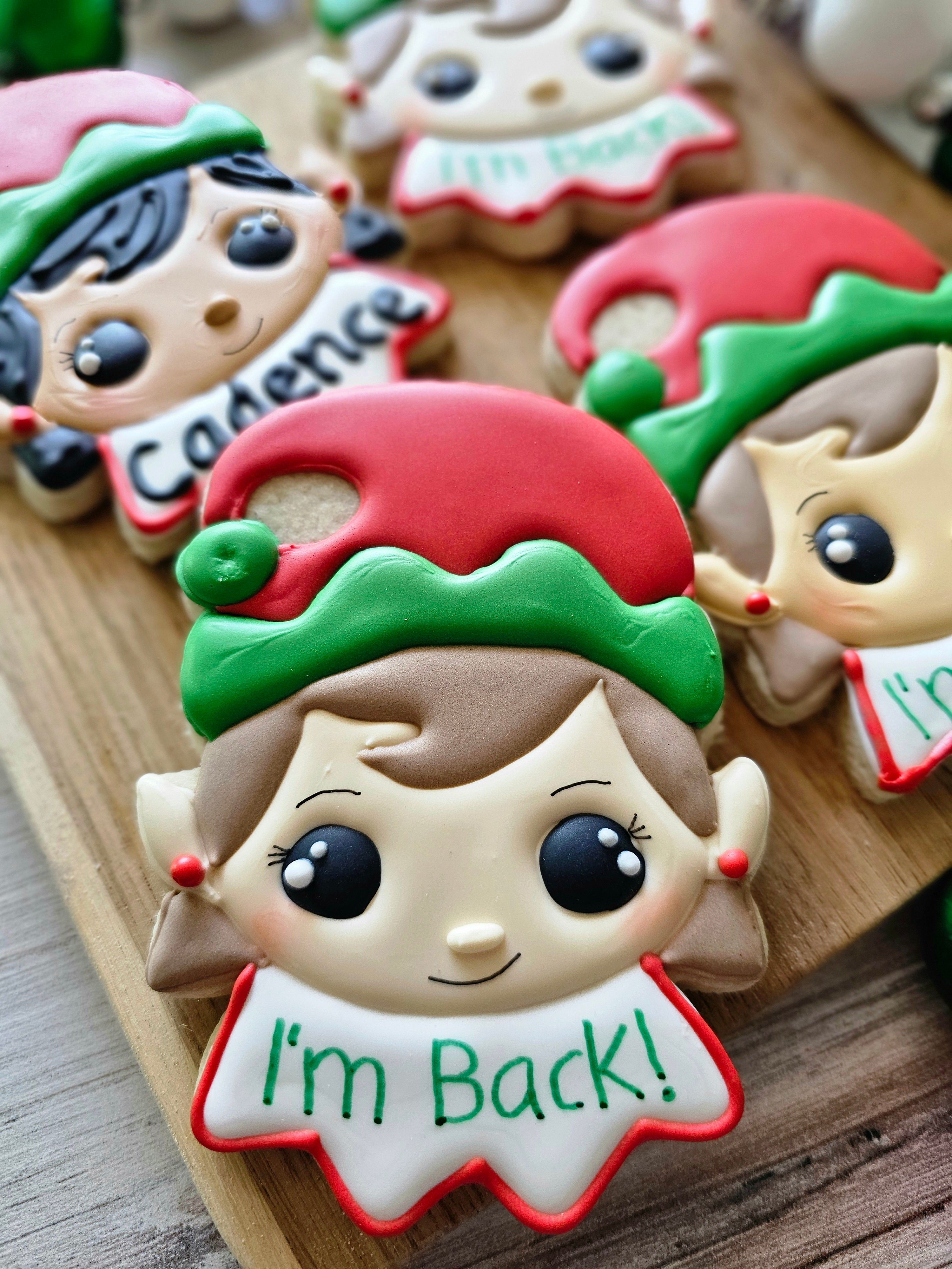 Girl Elf Cookies