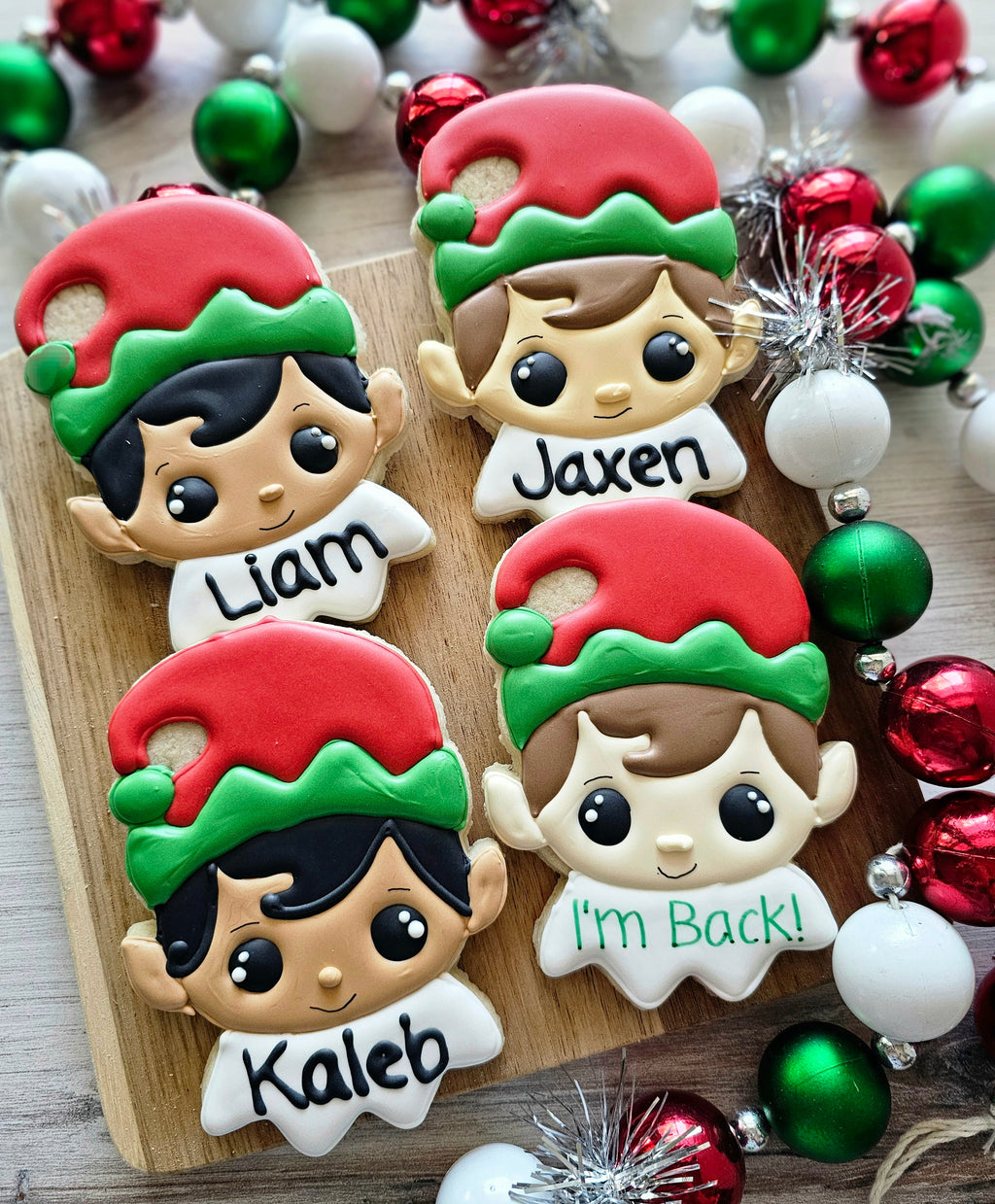 Boy Elf Cookies