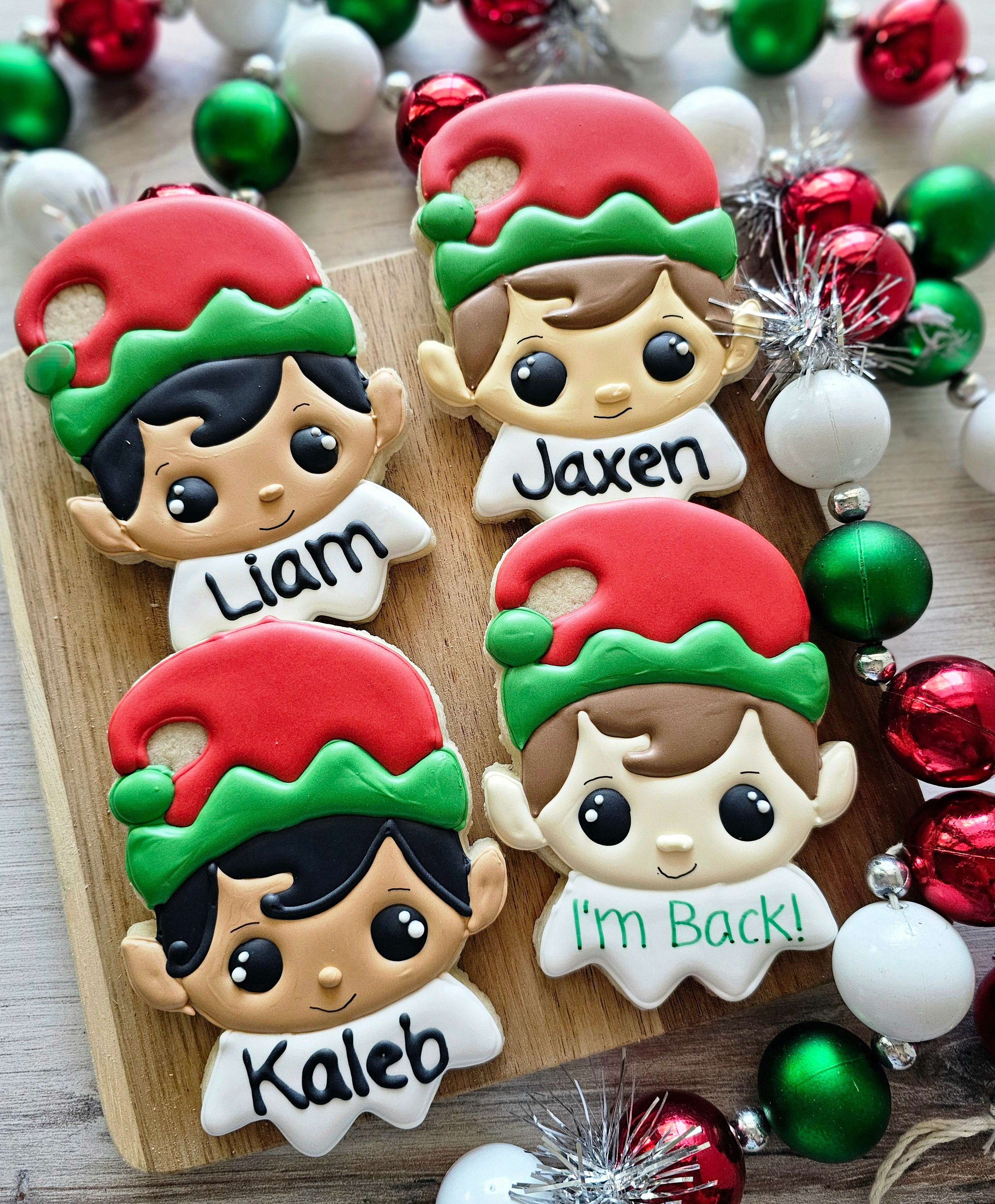 Boy Elf Cookies