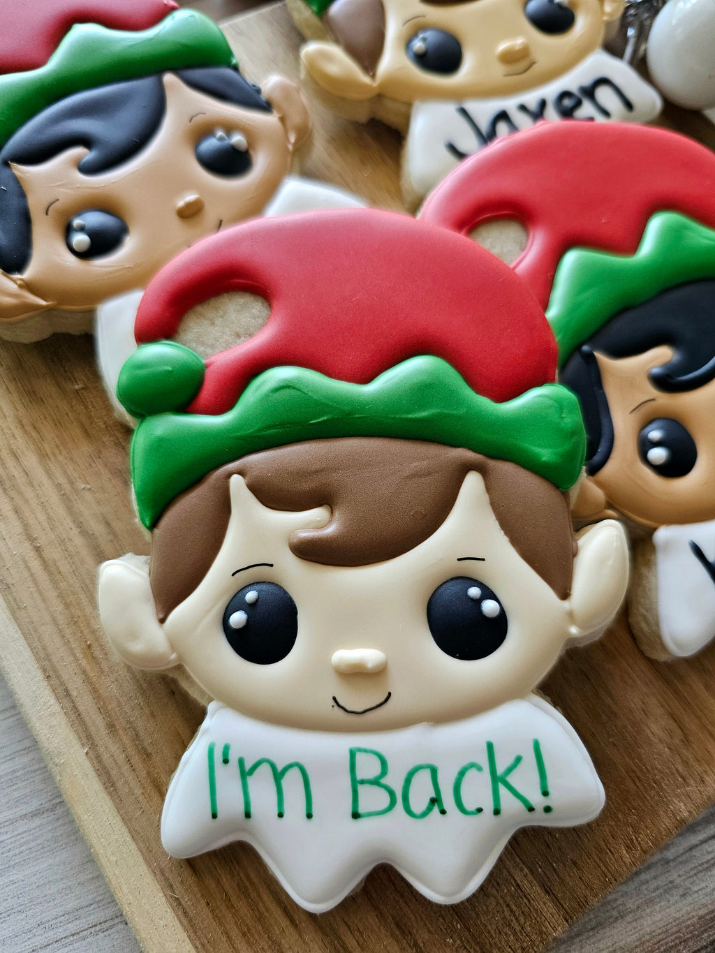 Boy Elf Cookies