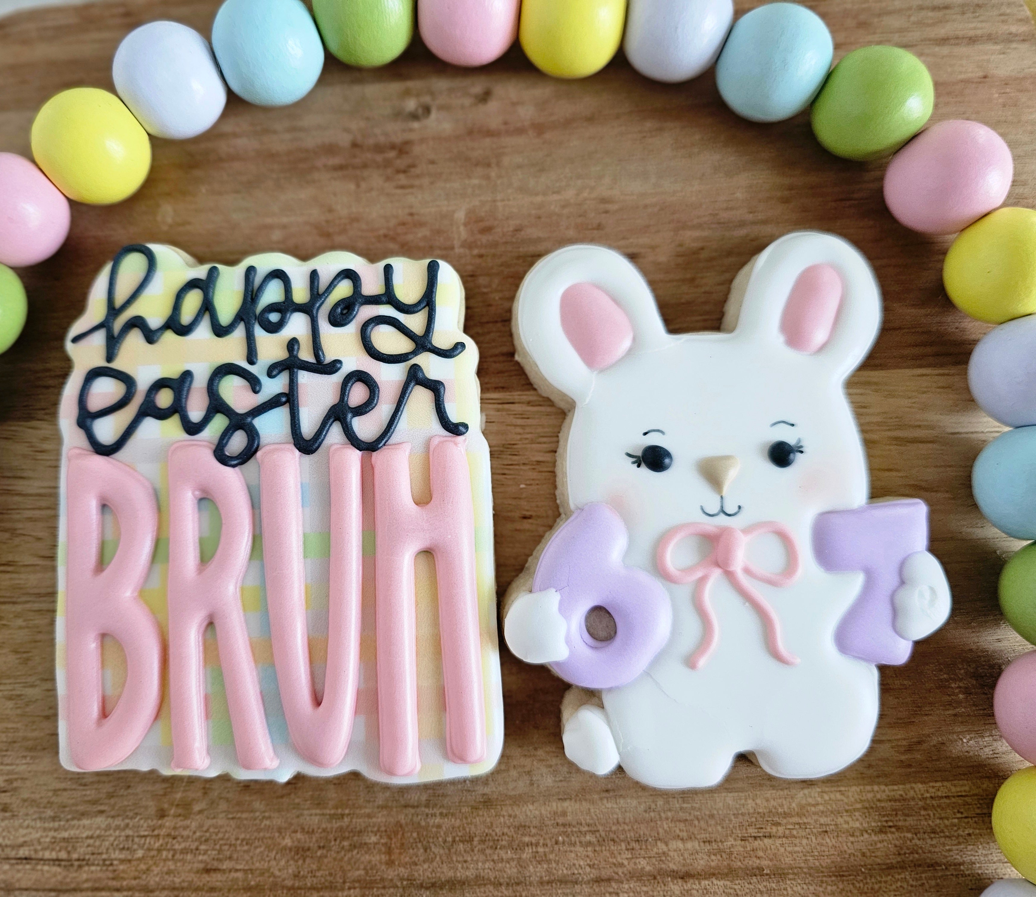Happy Easter Bruh cookie set