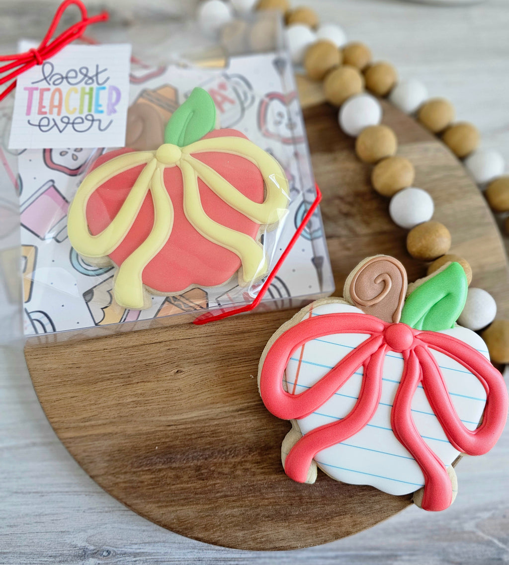 Single apple cookie