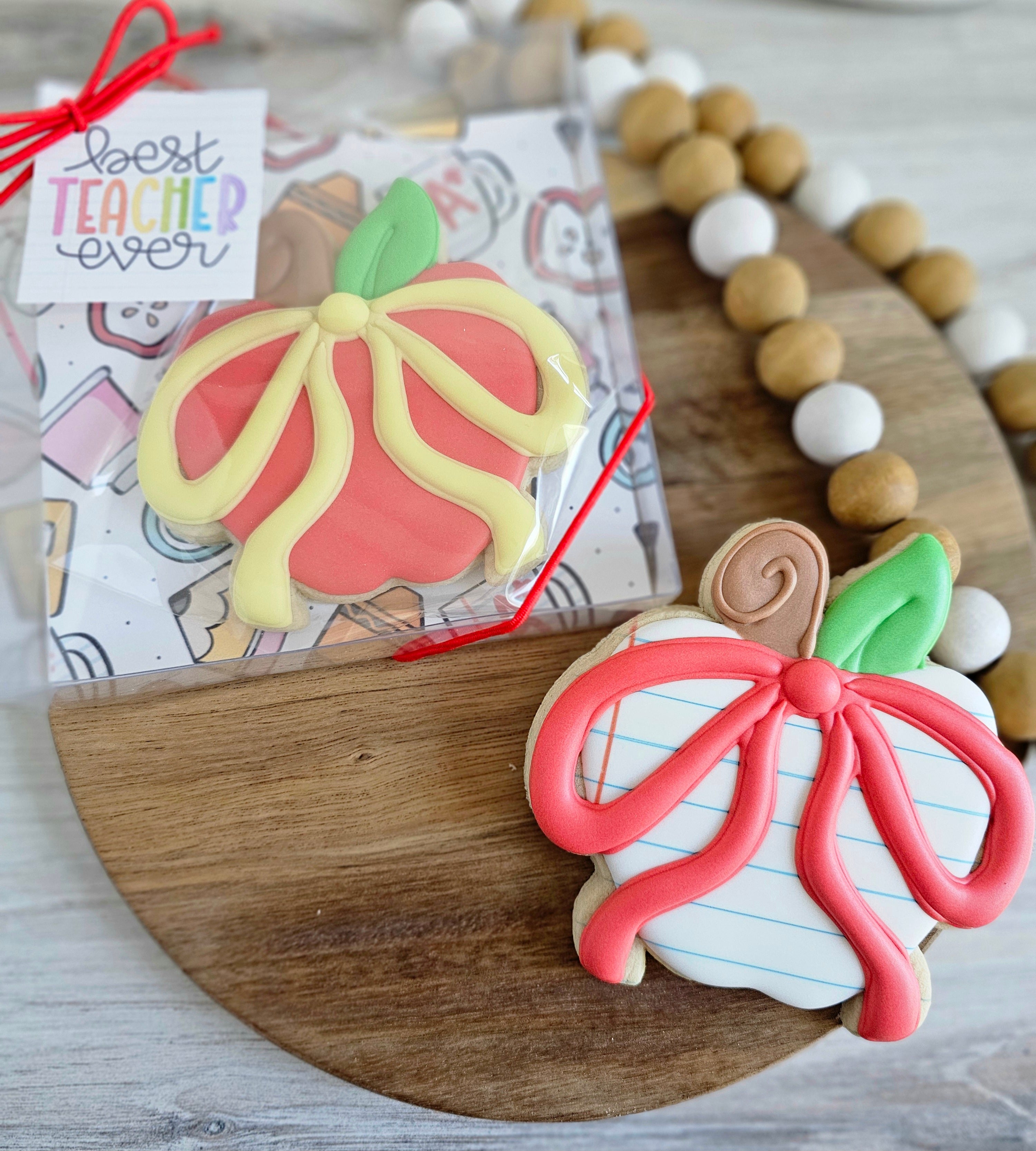 Single apple cookie